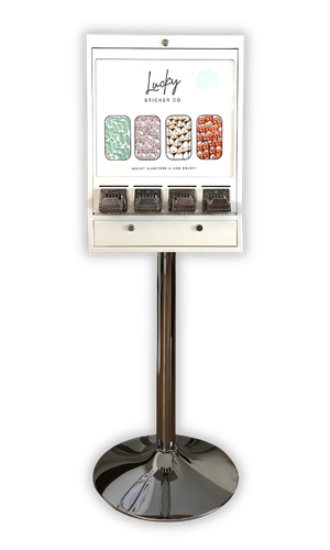 Sticker Vending Machine Naples Sticker Vending Machine Rental in SWFL including Naples, Fort Myers, Sarasota, Sanibel Island, Estero.